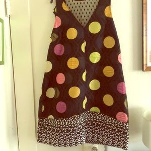 Mod polka dot dress